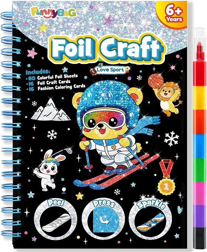 FUNNYB&G Mess-Free Foil Art Craft by FUNNYBG