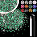 12000PCS 2mm Resin Rhinestones Bulk by BELLEBOOST