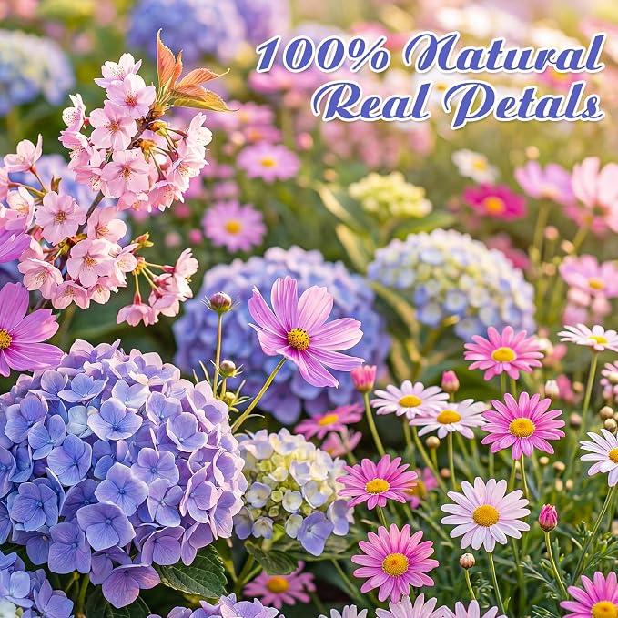 96 Pcs Natural Dried Pressed Flowers - Image 3