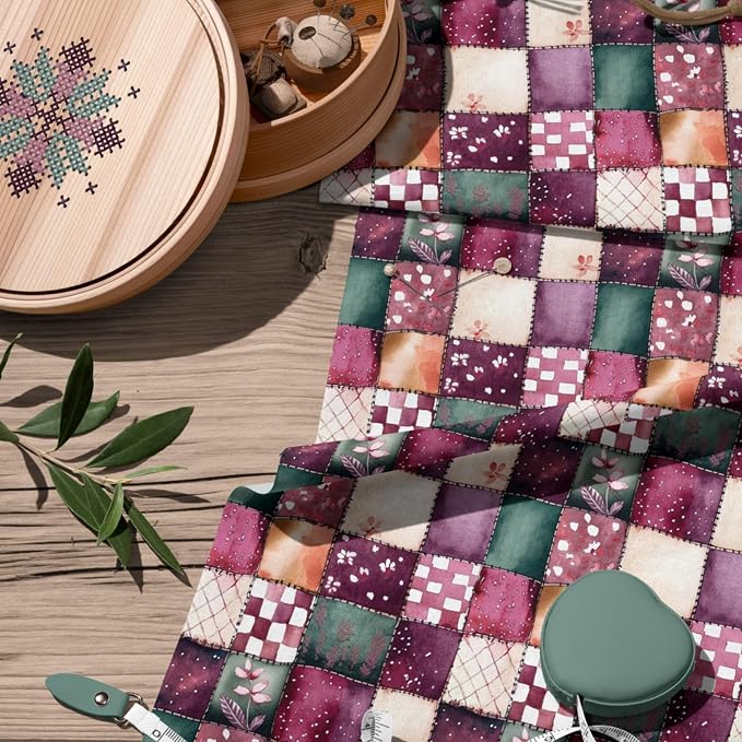 100% Cotton Fabric by the Yard – Turkish Quality Quilting & Sewing Fabric - Image 8