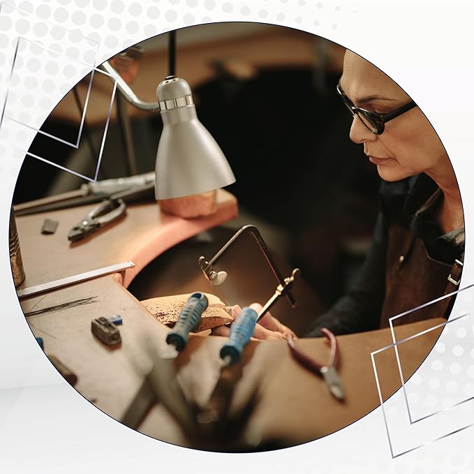 Artistic Wire Jewelers Saw Replacement Blades - Size 2/0, 144 Pieces, Ideal for Jewelers, Silversmiths, and Hobbyworkers - Essential Jewelry Saw and Jewelers Tools for Crafting