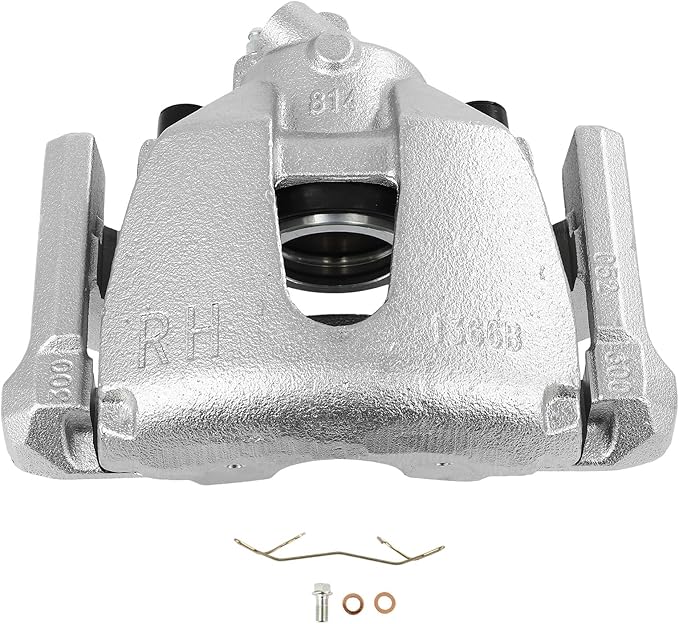 SCITOO 19B2943E Front Right Disc Brake Caliper w/Bracket Fit For Mazda For 3 2008-2009 2011-2013,For Mazda For 3 Sport 2011-2013,For Mazda For 5 2008-2010 2012-2015, Single Piston