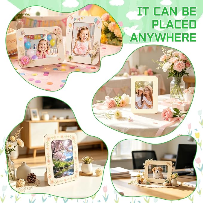 VOKOY 10 Pack Wooden Picture Frames - Image 4