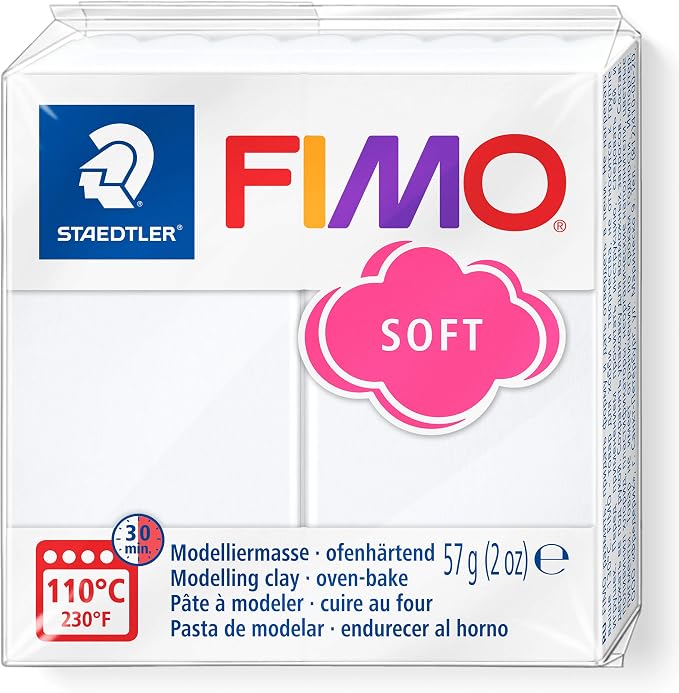 SG Education FIMO 8020 0 Fimo Soft Modelling Clay, 57 g by Staedtler