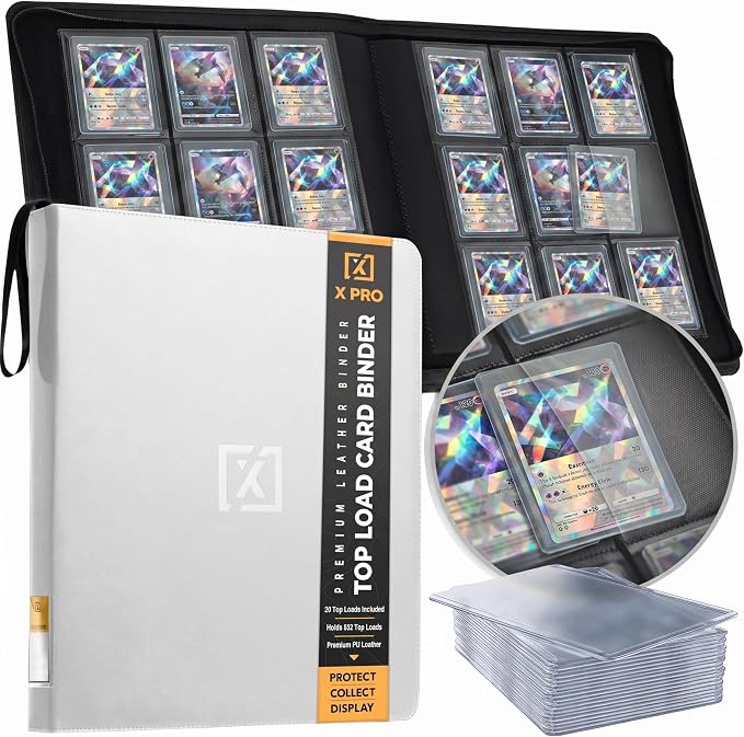 X PRO Top Load Card Binder by HOMEXPRO