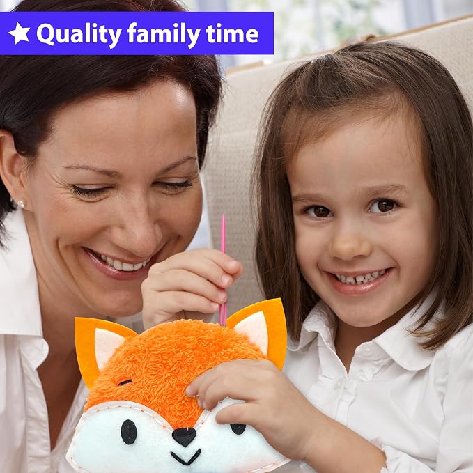 KRAFUN Fox Sewing Kit for Kids Ages 8-12 - Image 5