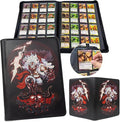 Trading Card Binder for One Piece Cards, 16 Pocket by WESTTUNE