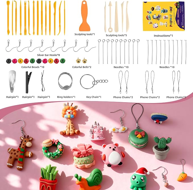 ARTpar 52 Colors Polymer Clay kit，Modeling Clay - Image 5