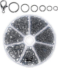 Mr. Pen- Open Jump Rings Set, 6 Assorted Sizes, Jewelry Making Findings by MrPen