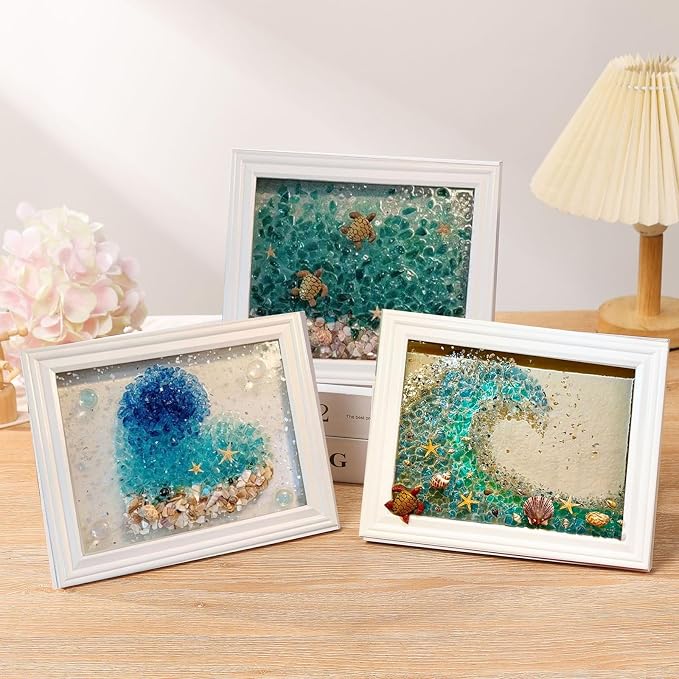 AGARES Sea Glass Art Kit, New Resin Art Kits - Image 5