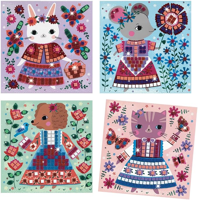 DJECO Lovely Pets Sticker Mosaic Craft Kit - Image 9