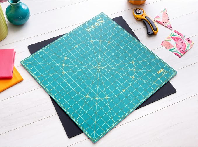 OLFA 17" x 17" Rotating Cutting Mat - Image 3