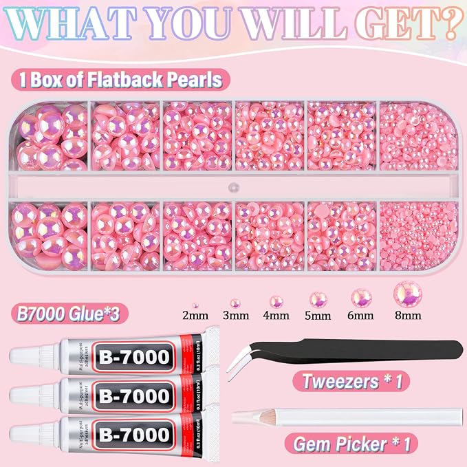 Flatback Pearls for Crafting - Image 2