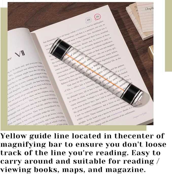 Chunful 1 Pcs Magnifying Ruler - Image 5