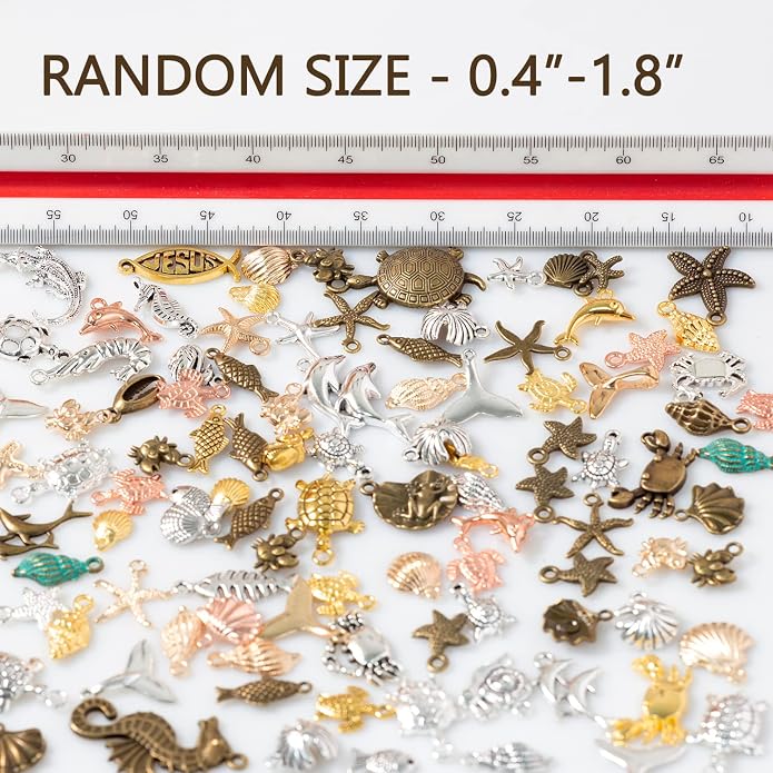 stino 100g Metal Pendant Charms - Image 5