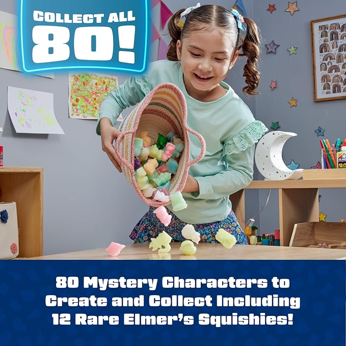 Elmer's Squishies, Kids DIY Activity Kit, Squishy Glow in the Dark Toys - Image 5