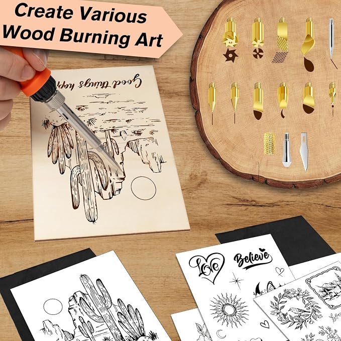 K KERNOWO Wood Burning Kit - Image 8
