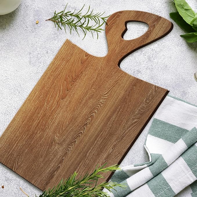 Charcuterie Board Templates, 5mm Christmas Clear Cut Board Woodworking Handle - Image 7