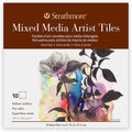 Strathmore 400 Series Artist Tiles Mixed Media Paper Pad, Heavyweight, Glue by StrathmorePaper