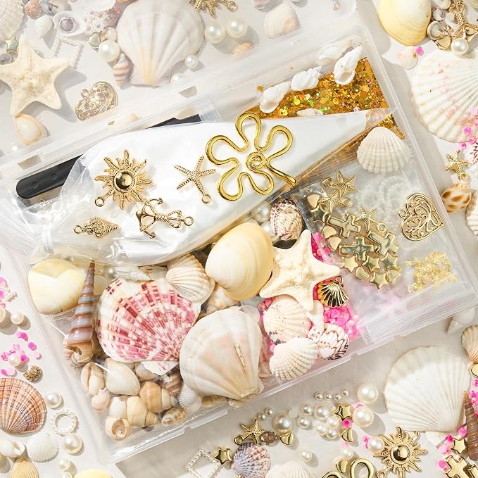 DoDoBeads Beach Junk Case Charms Kit, DIY Decoden Kits by DoDoBeads