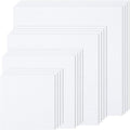 MYFAMIREA 16PCS Cross Stitch Fabric, 4 Sizes White Aida Cloth 14 Count Craft by MYFAMIREA
