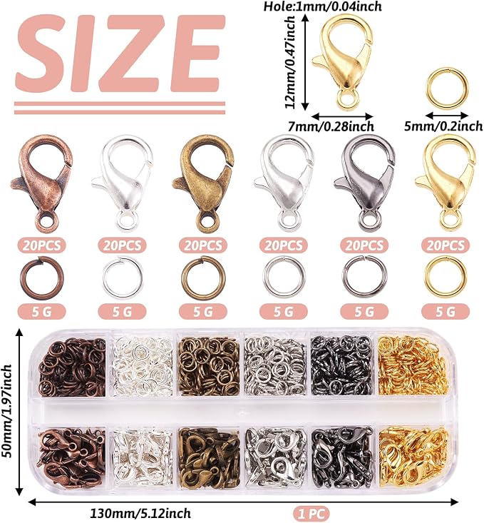 Pandahall 6 Colors Jewelry Finding Kits - Image 2
