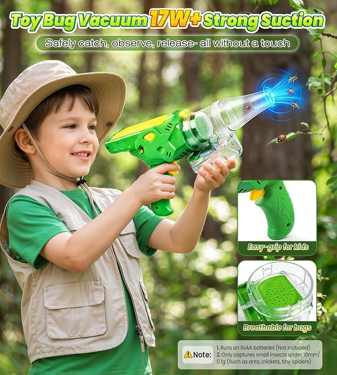 Bug Catcher for Kids, Bug Vacuum Catching Kit - Image 3
