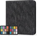Card Binder 12 Pocket, Premium 720 Double Sided Pocket Collection Binder by Hijvxk