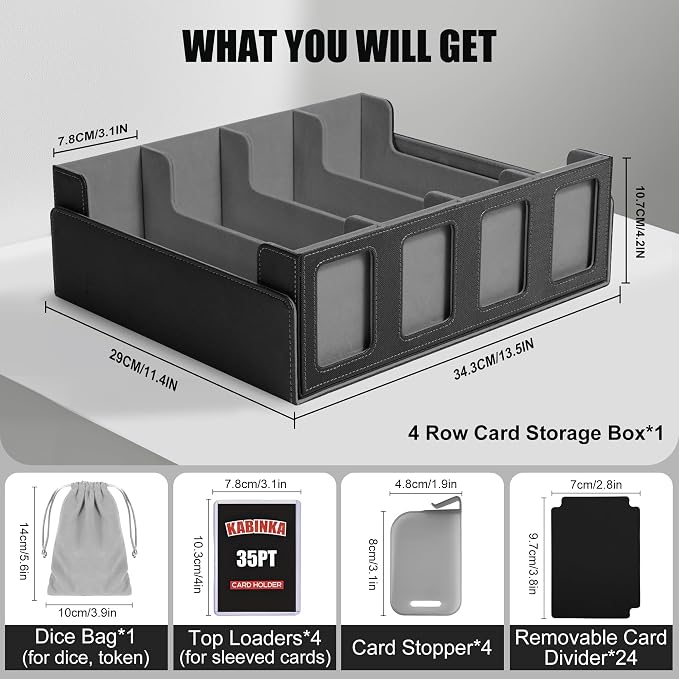 Kabinka Trading Card Storage Box - Image 3
