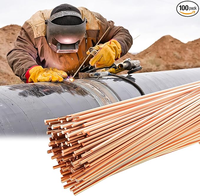UNIFAMILY 1LB TIG Welding Rod ER70S-6, 1/16" x 16"Mild Steel TIG Welding Rods, Carbon Steel TIG Welding Filler Rod, Low Splatter Corrosion Resistance, Tig Filler accessories (1/16" x 16" 1LB)