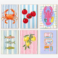 6 Packs Vintage Fruit Paint by Numbers Kit by F.NIMAGOP
