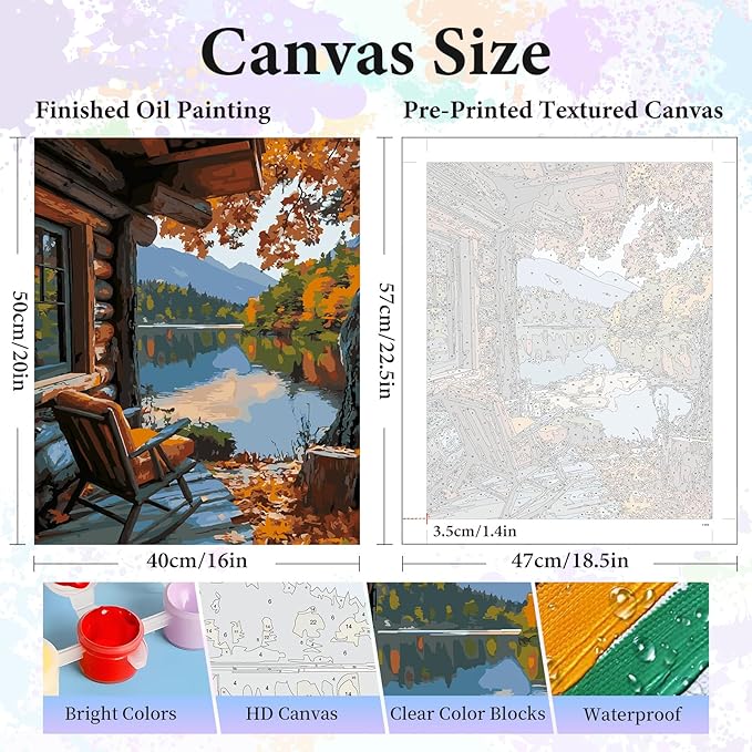 Paint by Numbers Kit for Adults - Image 3