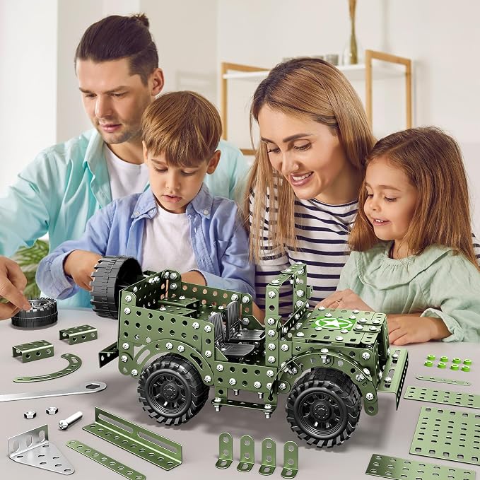 Lucky Doug STEM Building Projects Model Truck Set - Image 5