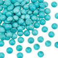 arricraft 100PCS 8mm Synthetic Turquoise Gemstone Turquoise Beads Flat Back by ARRICRAFT