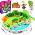 Carolart Spinning Fairy Garden Sensory Bin by Carolart