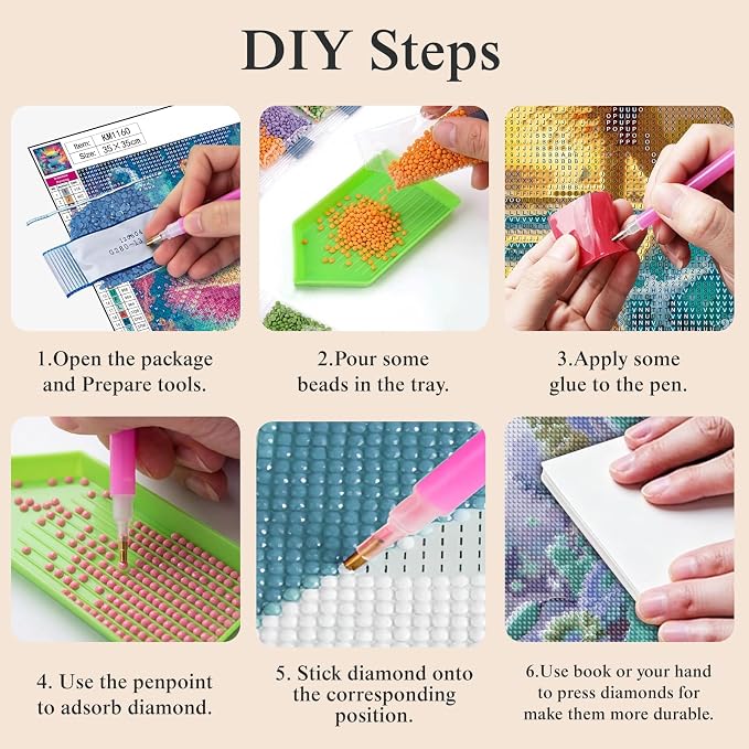 5D Rainbow Butterfly Diamond Painting Kits - Image 7