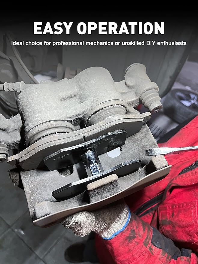 SMART JERRY - Brake Caliper Compression Tool, Caliper Piston Compressor Tool, Brake Caliper Tool, Brake Piston Compressor Tool, Universal Brake Pad Spreader for Car Brake Repair Installation