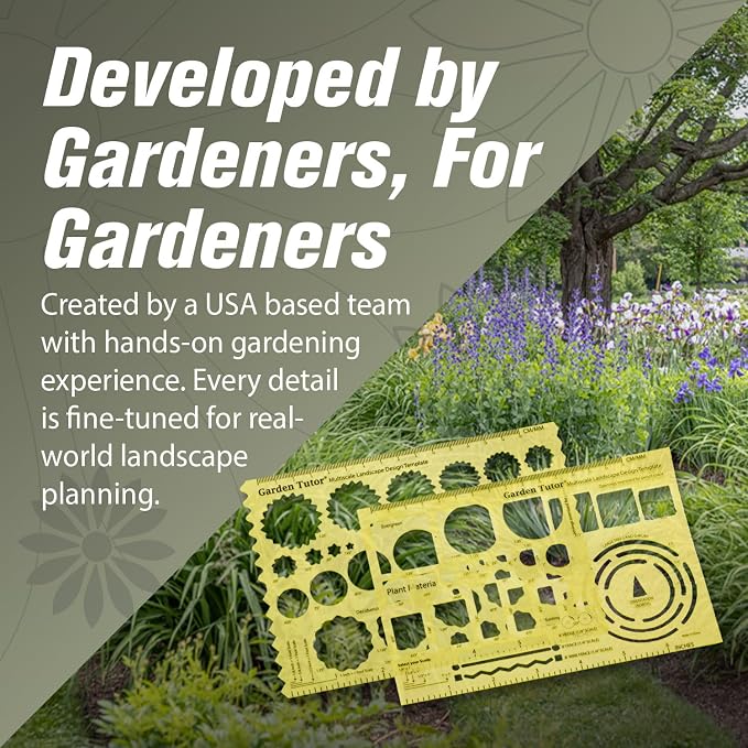 Garden Tutor Multiscale Garden & Landscape Design Templates 2 Precision-Cut - Image 4