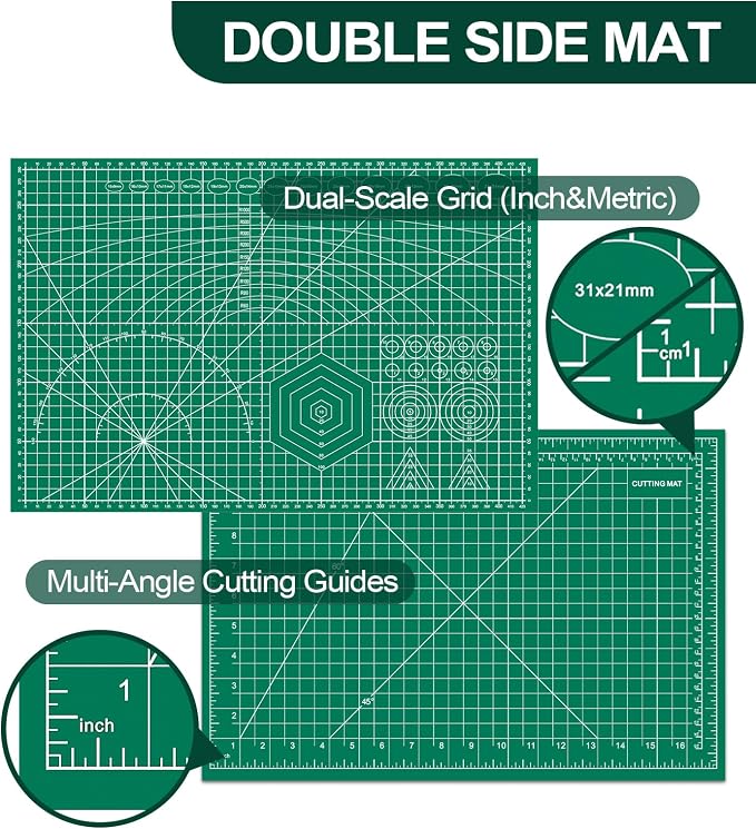 10 Pcs Self Healing Cutting Mat Bulk, A3 Sewing Boards - Image 7