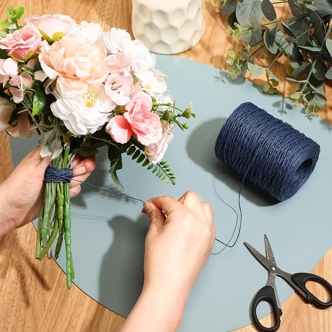 Syhood 673 Feet Floral Vine Bind Wire Rustic Wrapping Wire - Image 4