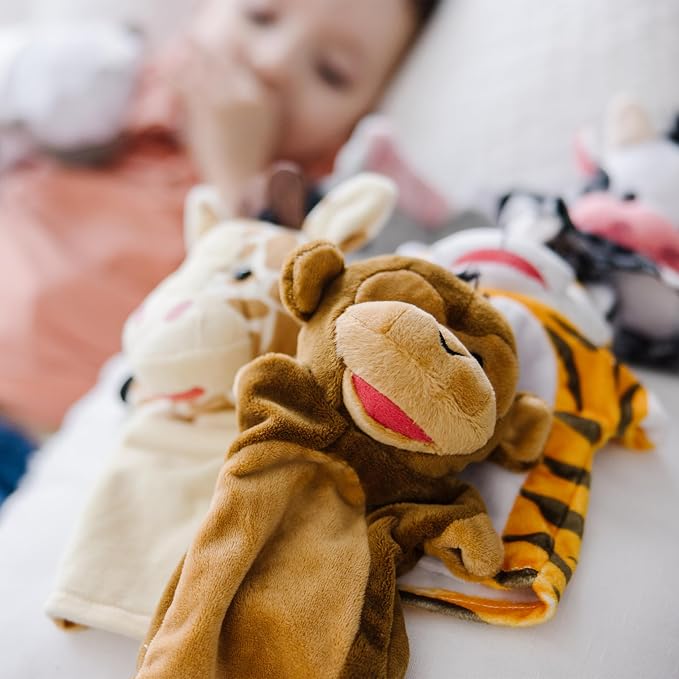 Melissa & Doug Animal Hand Puppets - Image 9