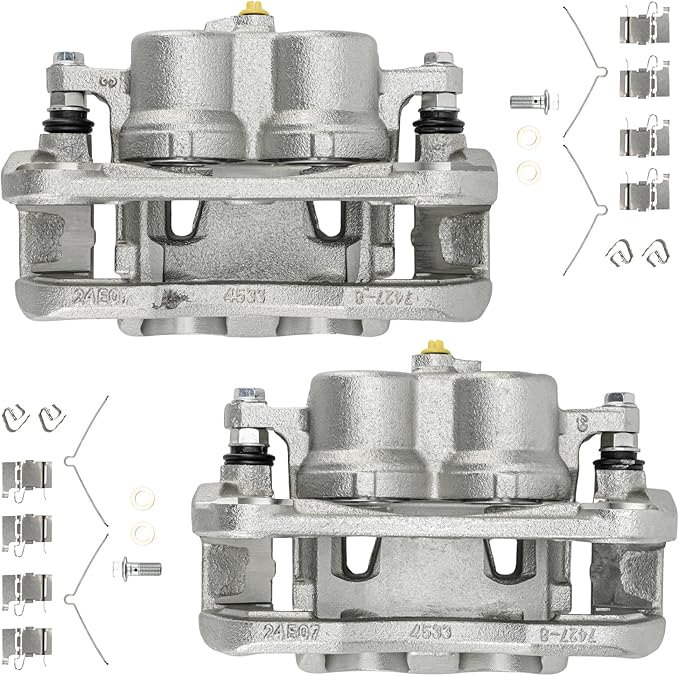 Torchbeam Front Brake Calipers Set for Lexus RX350 2010-2015, Toyota Highlander 2008-2013, Lexus NX300 2018-2021, Lexus NX200t 2015-2017, Front Left and Front Right Calipers Replace # 19B3352+19B3353