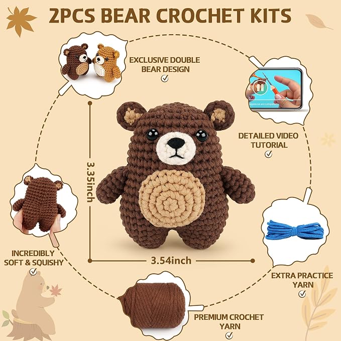 Crochet Kit for Beginners - Image 3