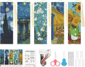 NEGEKFKX 5 Pcs Cross Stitch Bookmark Kit by NEGEKFKX