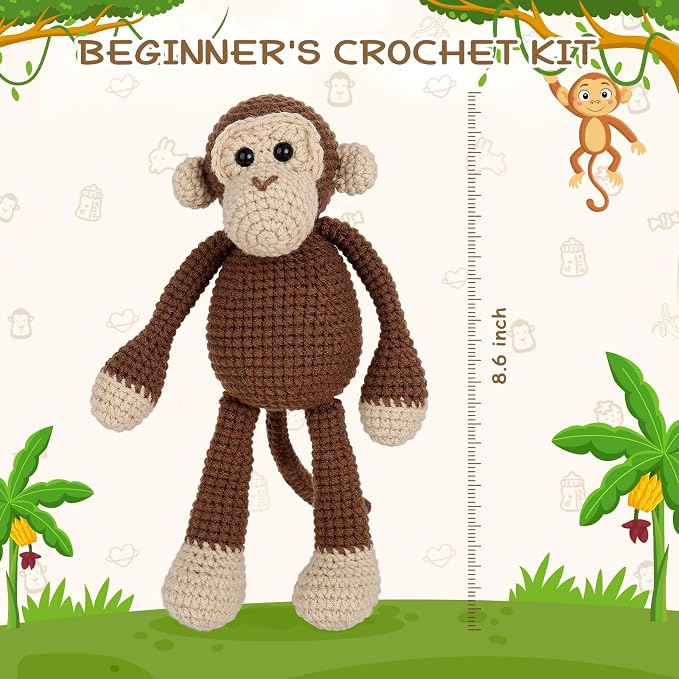 Crochetta Crochet Kit for Beginners, Crochet Kits - Image 5