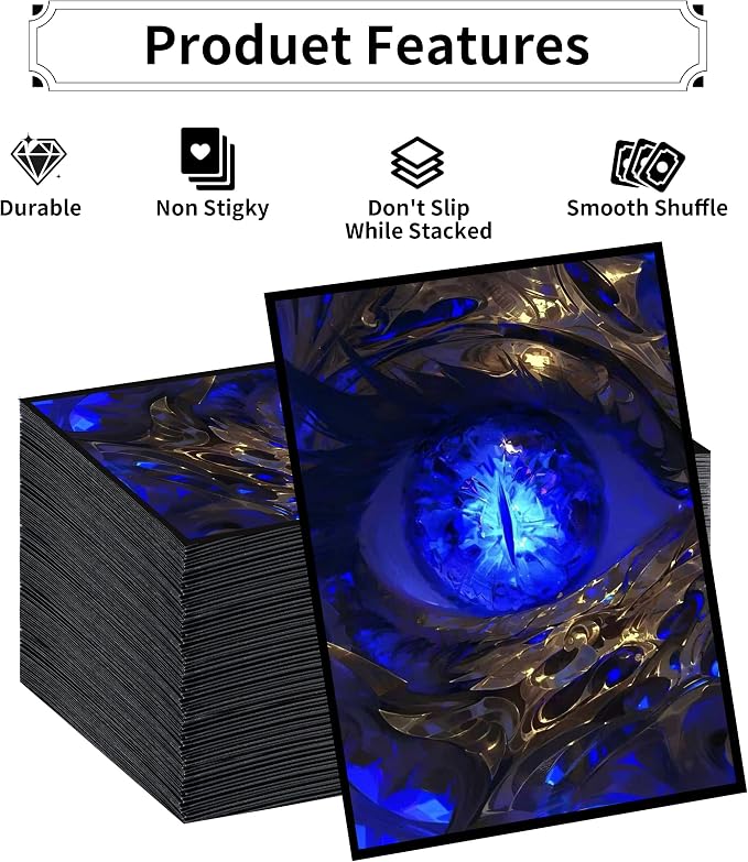 MTG Card Sleeves, Ultra Clear Front & Matte Finish Back - Image 3