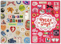 PRSTINCOL Vintage Sweetheart 2 in 1 Sticker Book Set, Includes Vintage and by PRSTINCOL