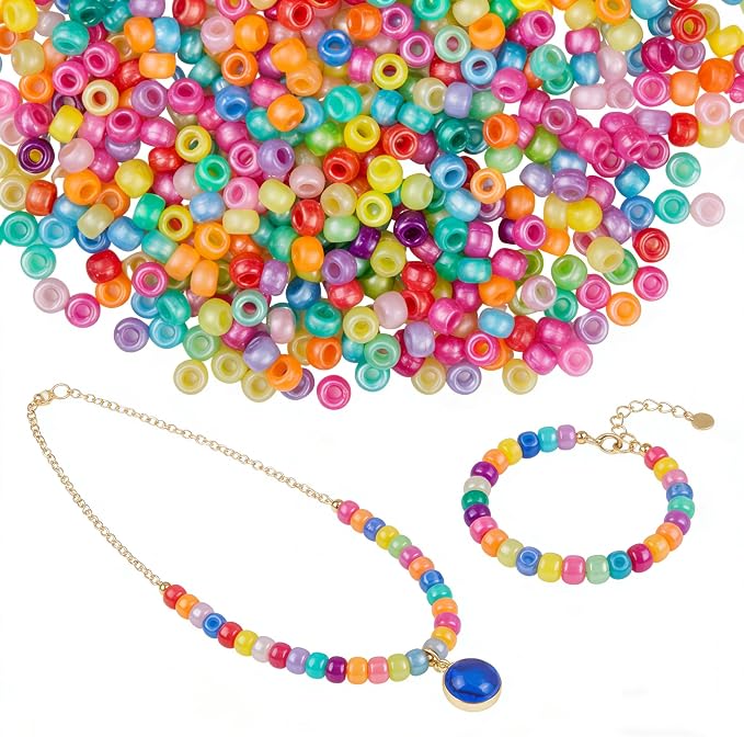 1000pcs Pony Beads, Kandi Beads - Image 2