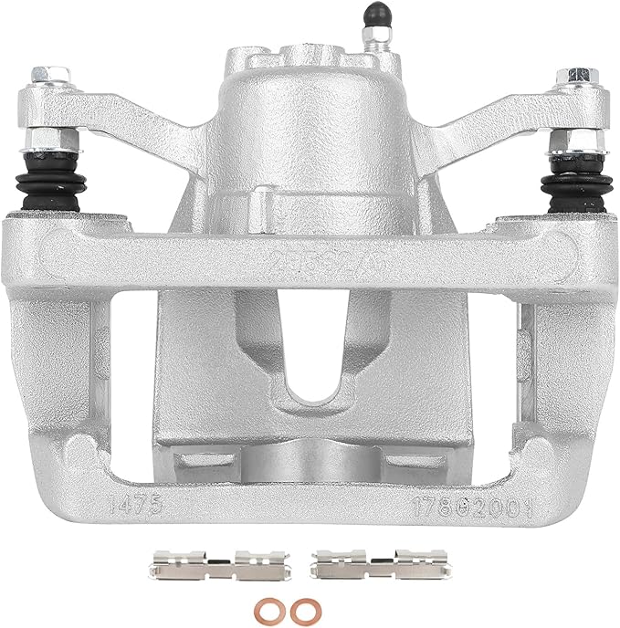 SCITOO 18B5397 Rear Left Disc Brake Caliper w/Bracket Fit For Ford For F-150 2012-2016,For Ford For Lobo 2012-2016, Single Piston