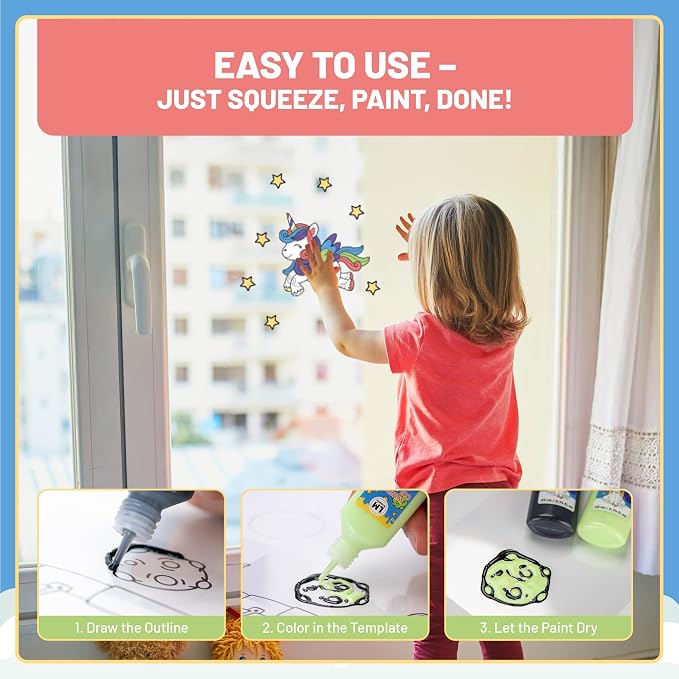 Window Cling Paint Set - Image 4